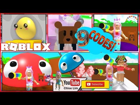 Chloe Tuber Blob Simulator Gameplay 9 Codes Kawaii Cute Egg - codes for blob simulator roblox youtube