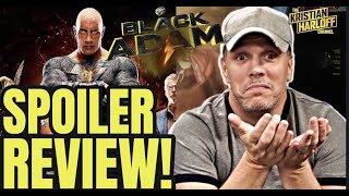 BLACK ADAM Spoiler Review! | DC | Black Adam Post Credit Scene | The Rock