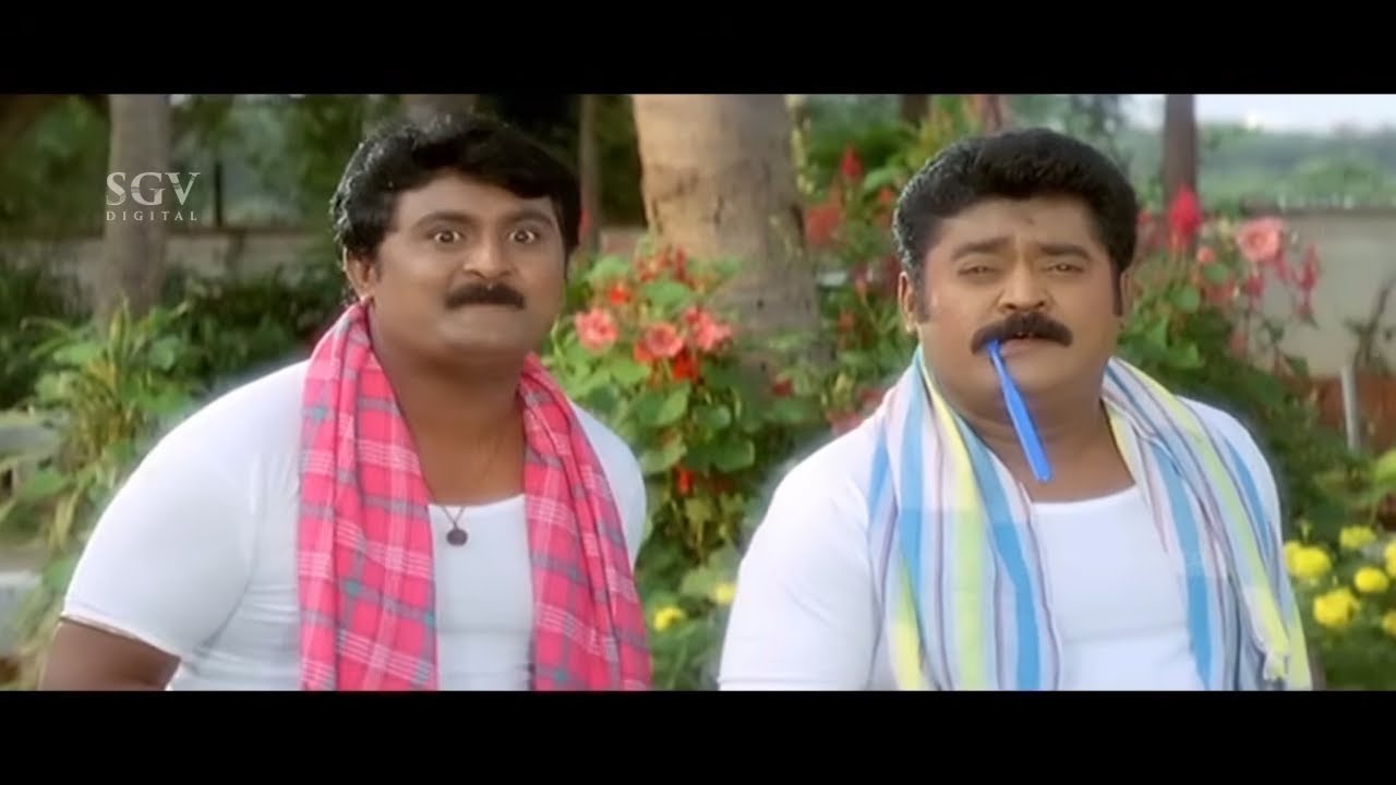 ತಾನಾಗೇ ಬಂದು ಬಲೆಗೆ ಬಿದ್ದ ದೊಡ್ಡಣ್ಣನ ಹೆಣ್ಣು ಮಕ್ಕಳು | Comedy Scene | Govinda Gopala Kannada Movie Part 4