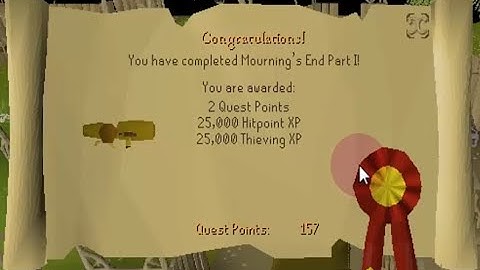 Old school Runescape 2020 Mourning