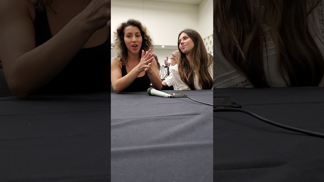 Tatum Chiniquay and Angie Teodora Dick Talk Zombie Tidal Wave