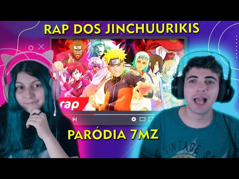 REACT Rap dos Jinchuurikis (Naruto) - OS NINJAS MAIS TEMIDOS DO MUNDO | PARÓDIA 7MZ | Trap Nerd