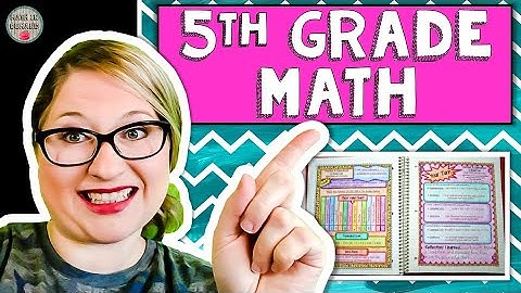 5th Grade Math Interactive Notebook