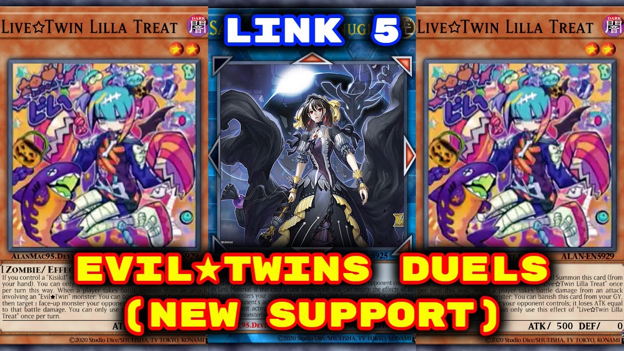 Yugioh Evil★Twins Duels (Feat. Live☆Twin Lilla Treat & Saros Eresh