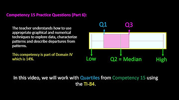 TExES 7-12 (235) Math Exam Competency 15: Practice Part 6