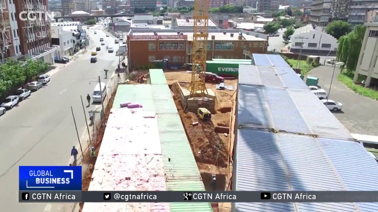 Johannesburg housing estate made of shipping containers YouTube