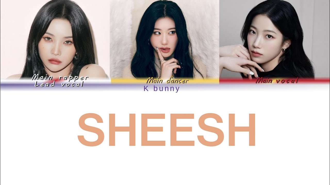 Sheesh BABYMONSTER your girl group (3 members)