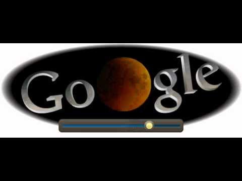 Google Lunar Eclipse Logo