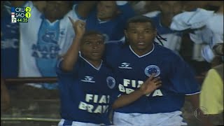 Melhores Momentos⁶⁰ᶠᵖˢ | Cruzeiro 2x1 São Paulo | Final Copa do Brasil 2000 | Globo 1080p