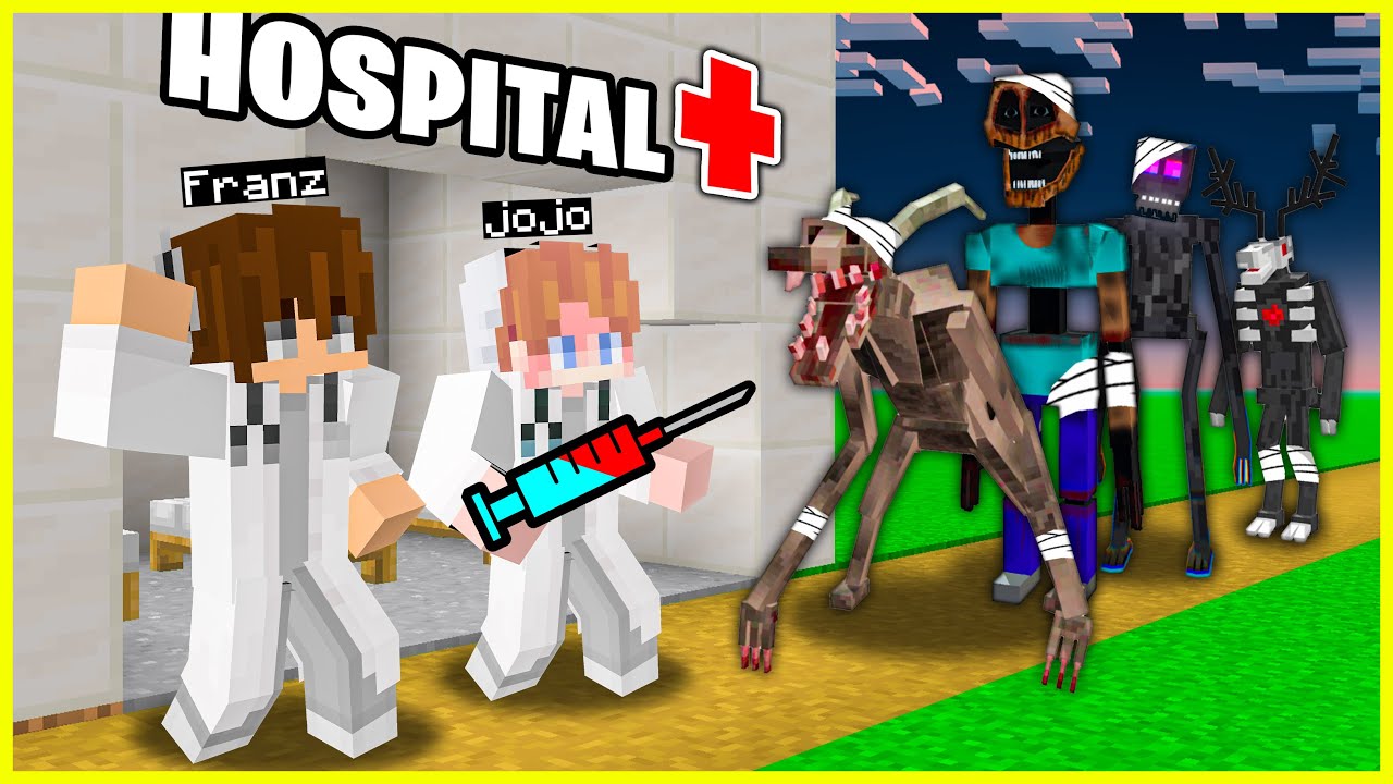 FRANZ & JOJO MEMBUKA RUMAH SAKIT PALING MENGERIKAN di MINECRAFT