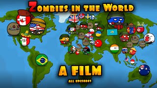Zombies in the world ( FILM 2023 )  countryballs