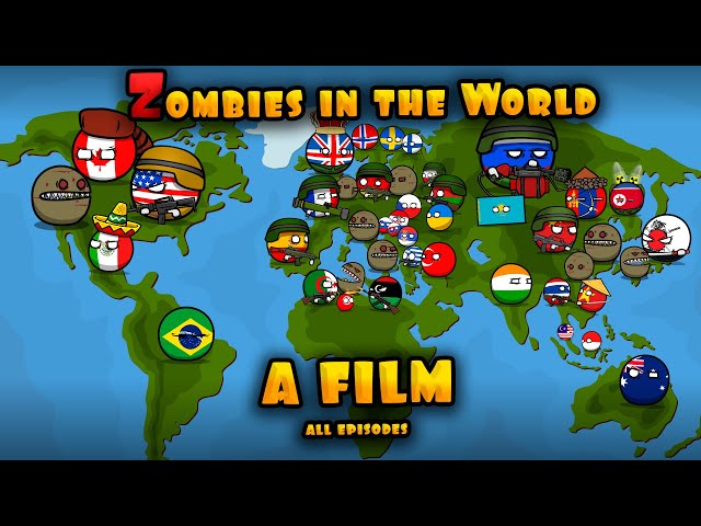 Zombies in the world ( FILM 2023 ) - countryballs class=