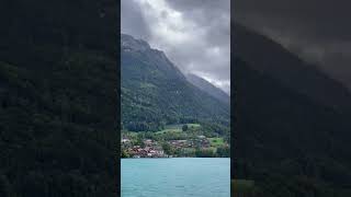 📍🇨🇭SWITZERLAND LAKE BRIENZ CRUISE #interlaken #switzerland #swiss #travelvlog