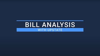 Bill Analysis - UpstateNC