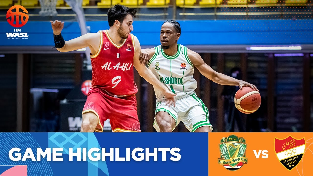FIBA WASL 23/24 West Asia League |AL SHORTA VS AL-ITTIHAD AHLI