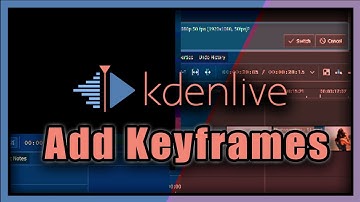 Kdenlive Tutorial: How To Add Keyframes In Kdenlive
