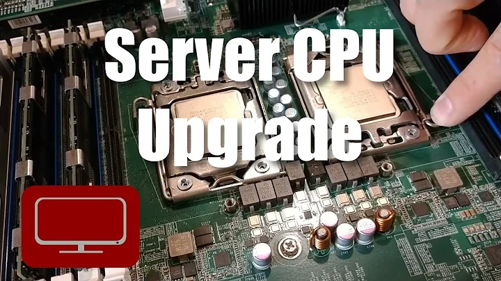Homelab Basics - Upgrading a Server's CPUs