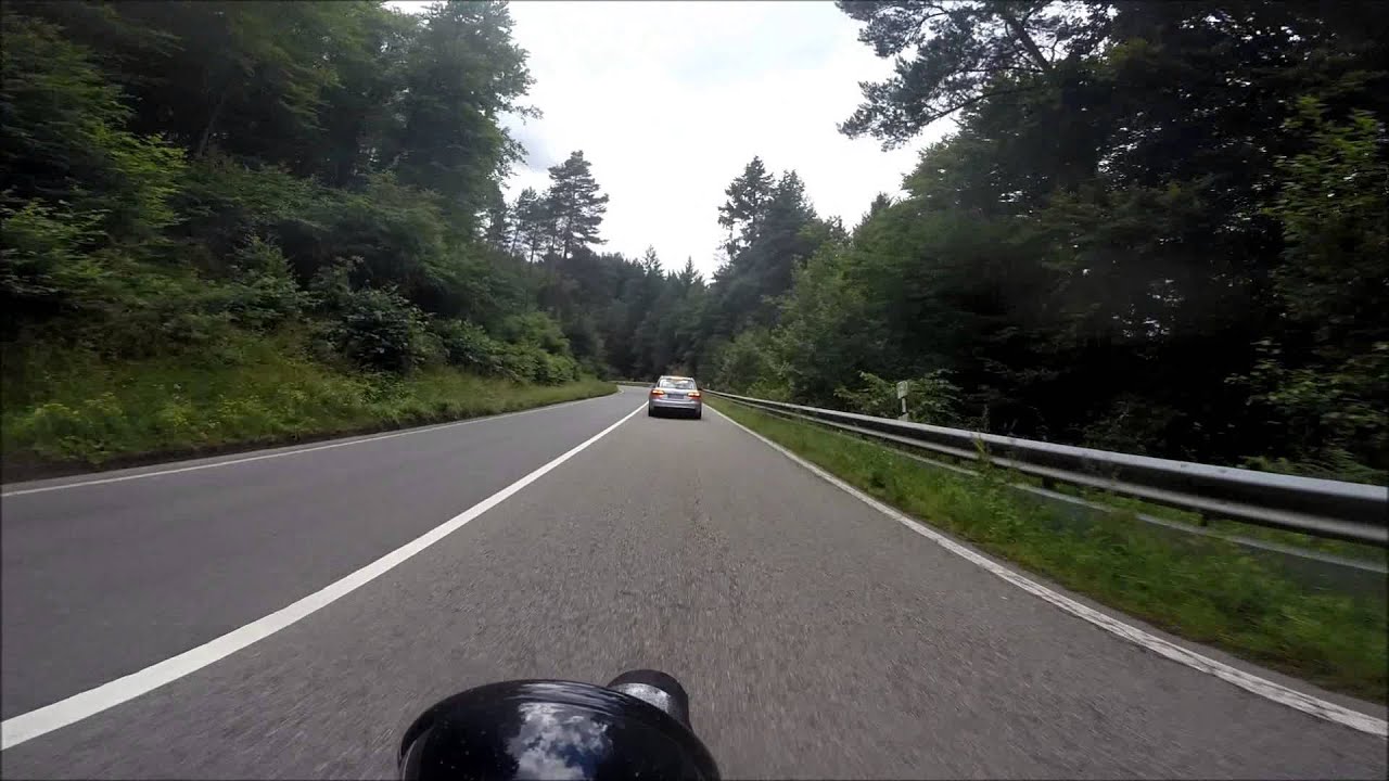 Mannhiem, Germany to Kaiserslautern, Germany via Hwy. 37, the return trip