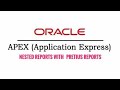 Drill Down Report With Oracle Apex Pretius Nested Reports