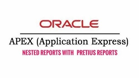 Drill Down Report With Oracle Apex Pretius Nested Reports