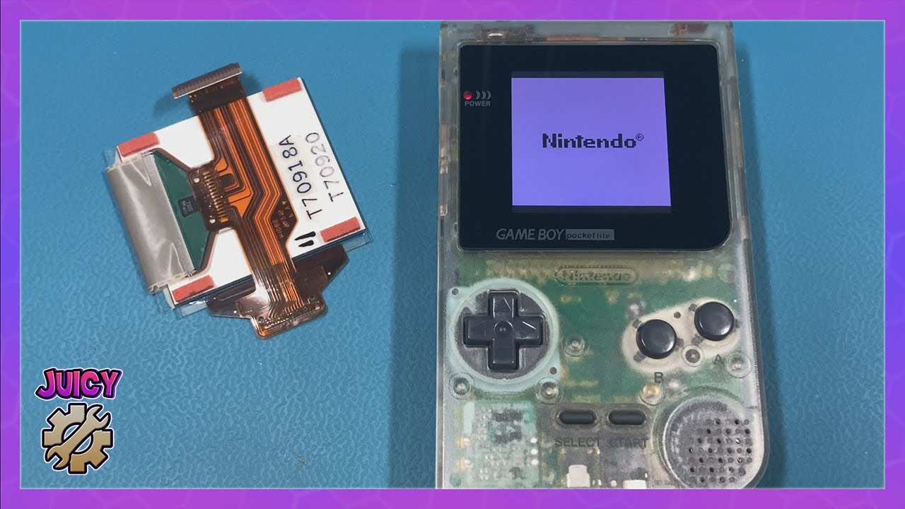 the CHEAPEST Gameboy Pocket screen mod... - YouTube