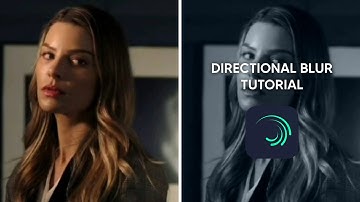 alight motion: directional blur transition tutorial | detdouch
