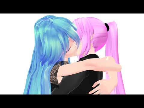 [ Mmd ] Kiss [Miku&Luka] Yuri