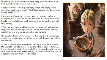 Metropolitan School Nov Class 6 English Lesson