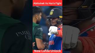 Abhishek Sharma Vs Harish Rauf Big Fight in ind vs pak match #shorts #shortsvideo #cricket