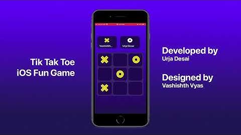 iOS Game Development | Tic Tac Toe iOS Game