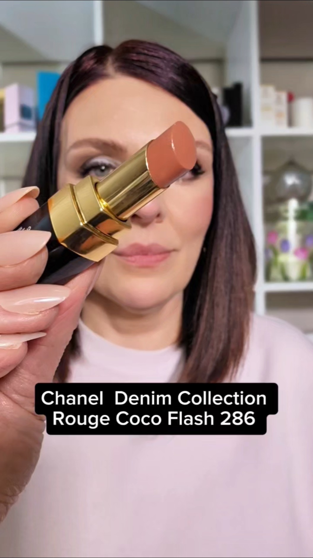 限定　完売品　CHANEL ROUGE COCO FLASH 286 デニム CHANEL Rouge Coco Flash ~ 286 Washed Beige ~ 2026 Coco Denim