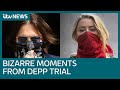 The most bizarre moments from the Johnny Depp libel trial | ITV News