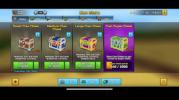 Pixel gun 3D: me opening 2 medium clan chests