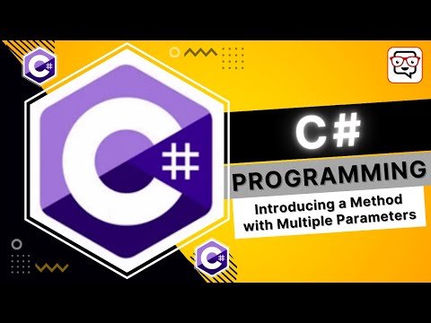 🔴 Introducing a Method with Multiple Parameters ♦ C# Programming ♦ C# Tutorial ♦ Learn C#