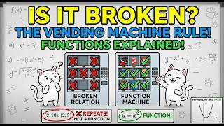 What Even IS a Function (Vending Machines, Domain, Range & More) | Algebra