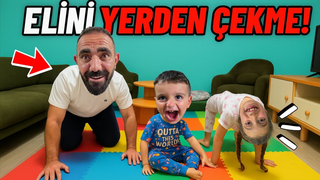 ELİNİ YERDEN SON ÇEKEN KAZANIR!!POYRAZ ELİF ÖDÜLLÜ OYUN!!!
