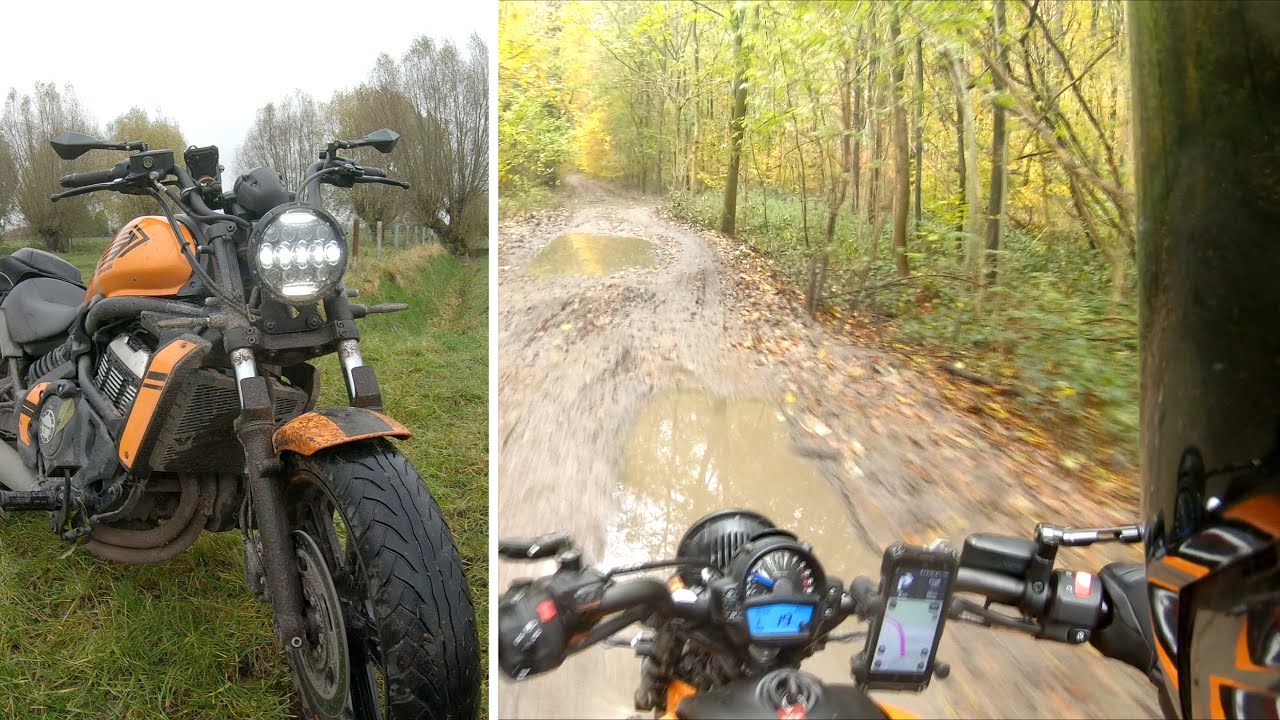 Going Offroad With My Kawasaki Vulcan S