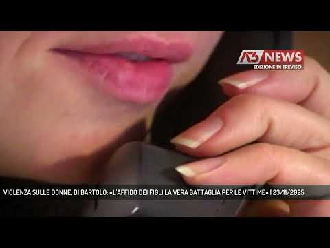 VIOLENZA SULLE DONNE, DI BARTOLO: «L'AFFIDO DEI FIGLI LA VERA BATTAGLIA PER LE VITTIME» | 23/11/2025