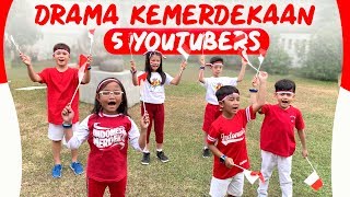 Drama Pixel bersama 5 Youtuber pakai Jam imoo Watch Phone ikut Lomba 17 Agustus