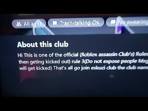 Come join my club on xbox application for club admin (read disc)