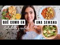 Qué como en una semana sin gluten y saludable 🌾🚫 | Recetas fáciles y realistas