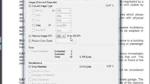 Reduce PDF File Size - Bluebeam PDF Revu