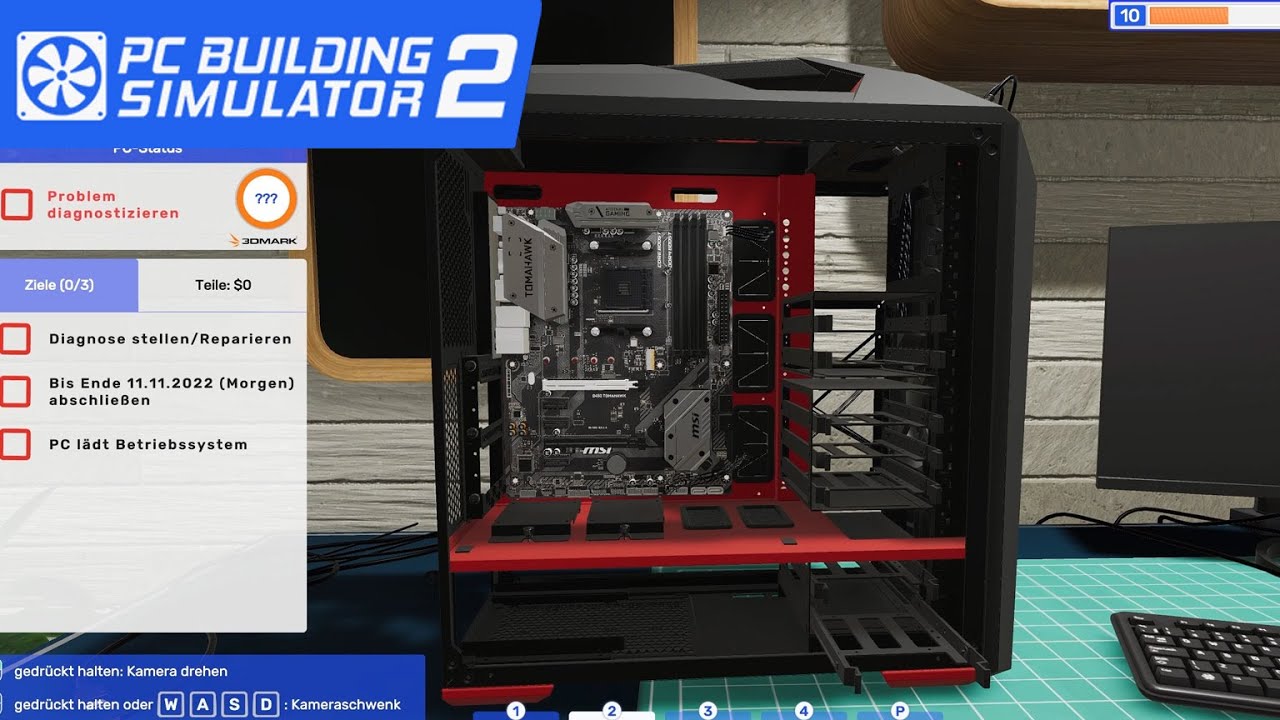 Pc building simulator 2 23 schwere pc diagnose youtube