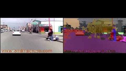 ENet semantic segmentation, Oruro