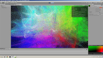 Unity GPU rendering 20 million particles (source code)