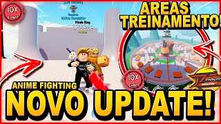 *NOVO UPDATE!* NOVAS AREAS DE TREINAMENTO +ROLETA DE CHAMPIONS ANIME FIGHTING SIMULATOR ‹ Frango ›