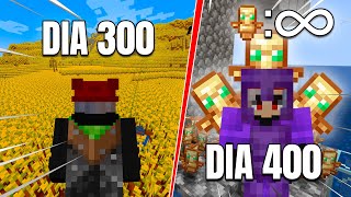 SOBREVIVÍ 400 DÍAS EN MINECRAFT HARDCORE