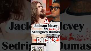 STOP ❌ McVey vs POD BOSS Dumas is a TRAP FIGHT #ufcvegas116