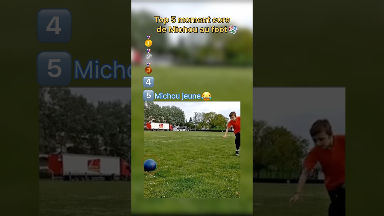 Top 5 des moments les plus ICONIQUES de Michou au Foot ! đ✠#football
