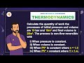 (V3-RU4-BME) Prob.3. Calculate the quantity of work the processes of initial pressure and volume ...